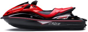 Red Kawasaki Jet Ski