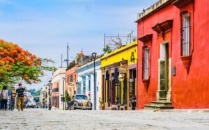 Street in Mexican City